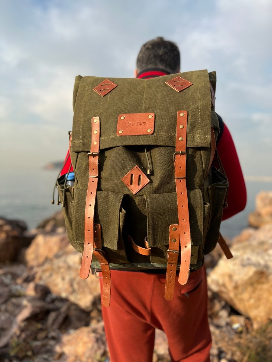 Camping Backpack - 99percenthandmade