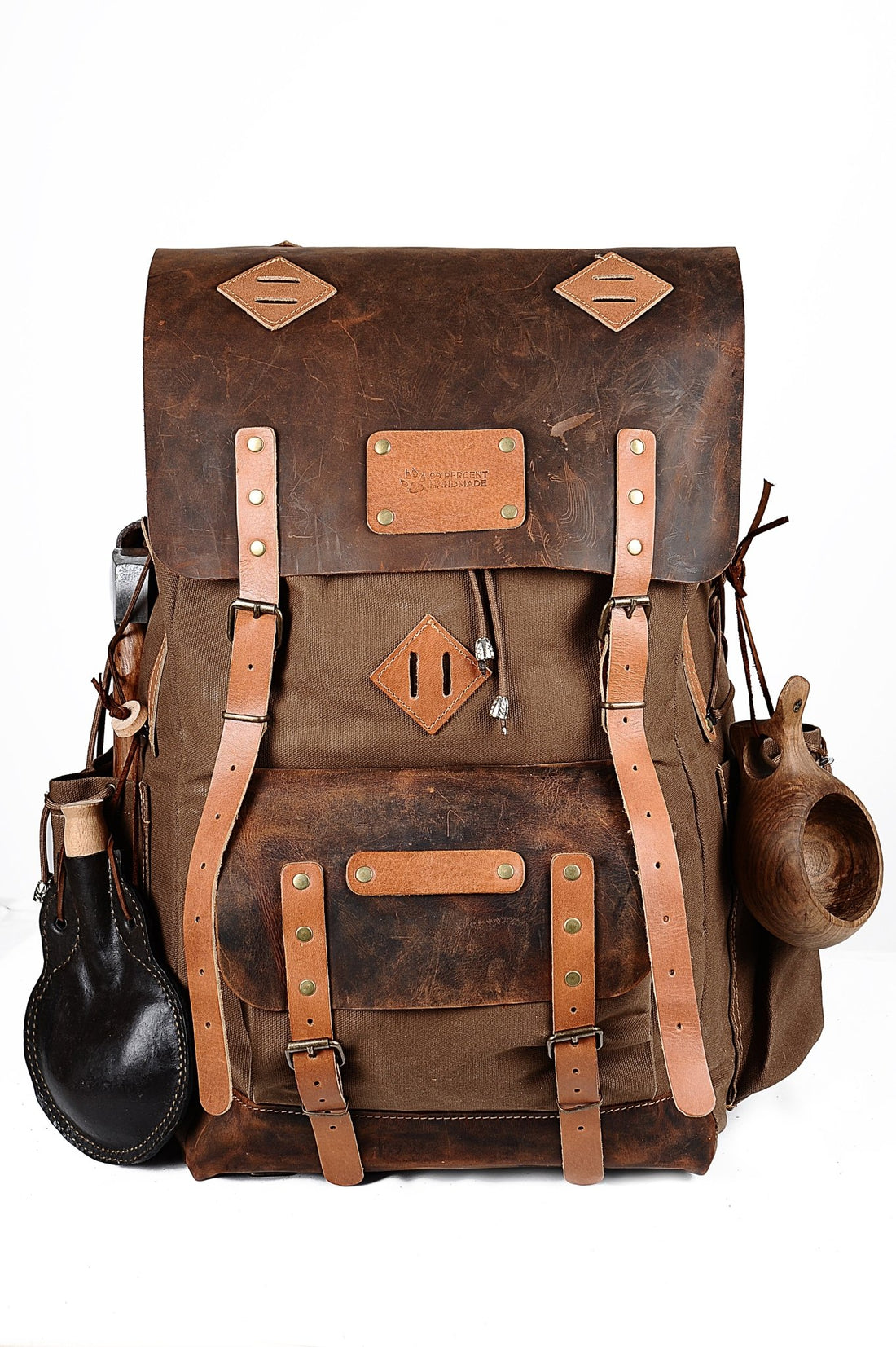 Bushcrat Backpack Equipments - 99percenthandmade