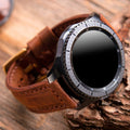 Brown Leather Samsung - Huawei Watch Strap  99percenthandmade   