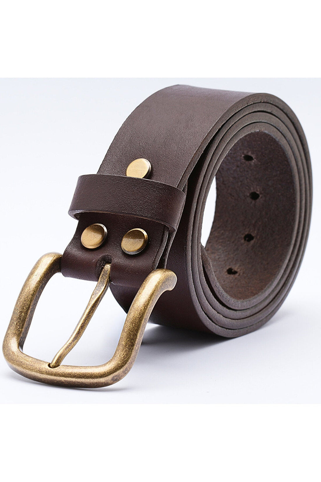 Handmade Leather Belt, Brown, Black, Cognac  99percenthandmade   