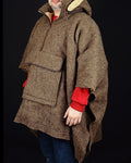 Tailormade Bespoke Pancho | You will be ready for adventure | Best Protection For Cold, Full Handmade 99percenthandmade