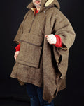 Tailormade Bespoke Pancho | You will be ready for adventure | Best Protection For Cold, Full Handmade 99percenthandmade