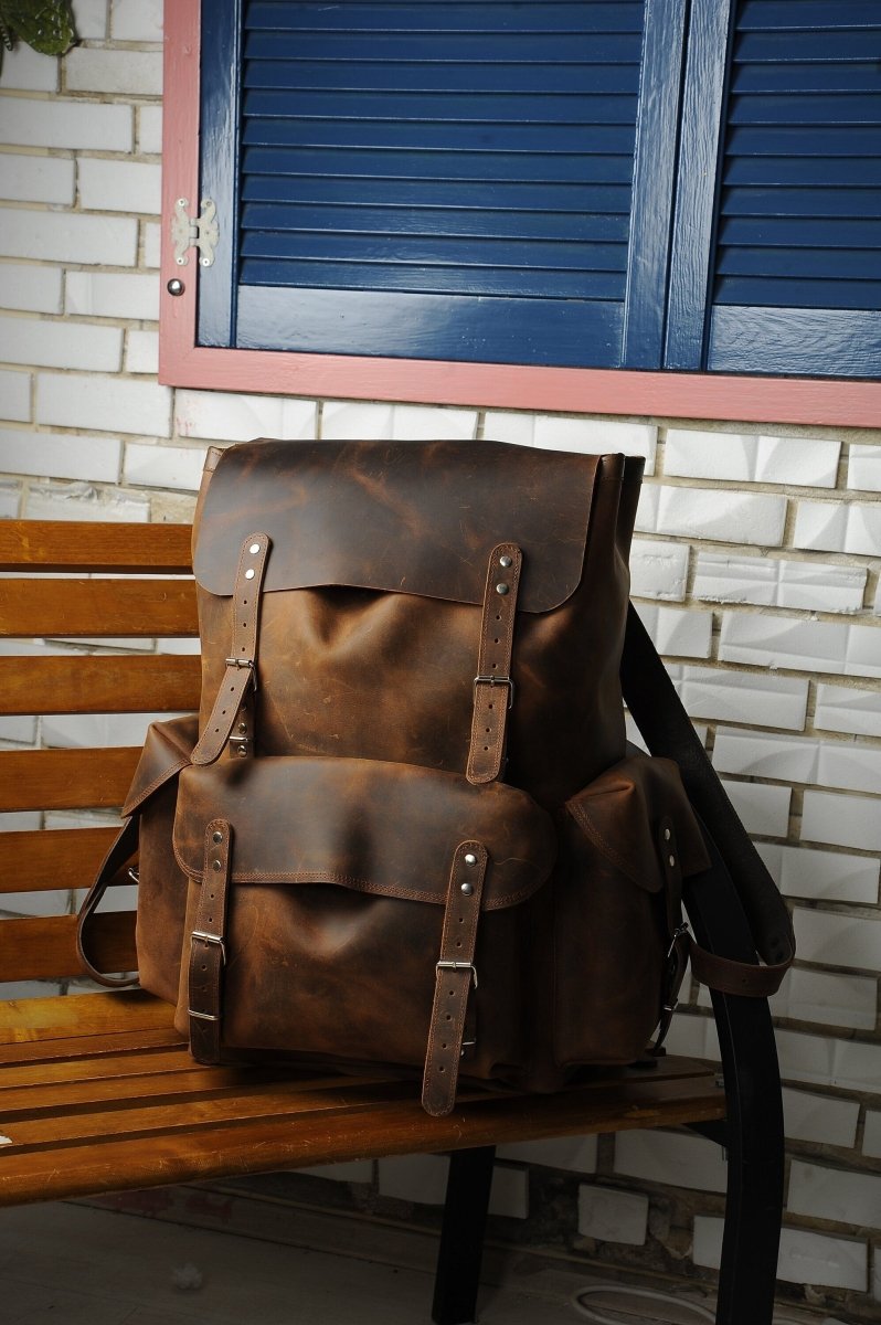 Limited | Handmade Daypack Leather Backpack | Travel Backpack | Premium Backpack | Laptop Backpack 99percenthandmade