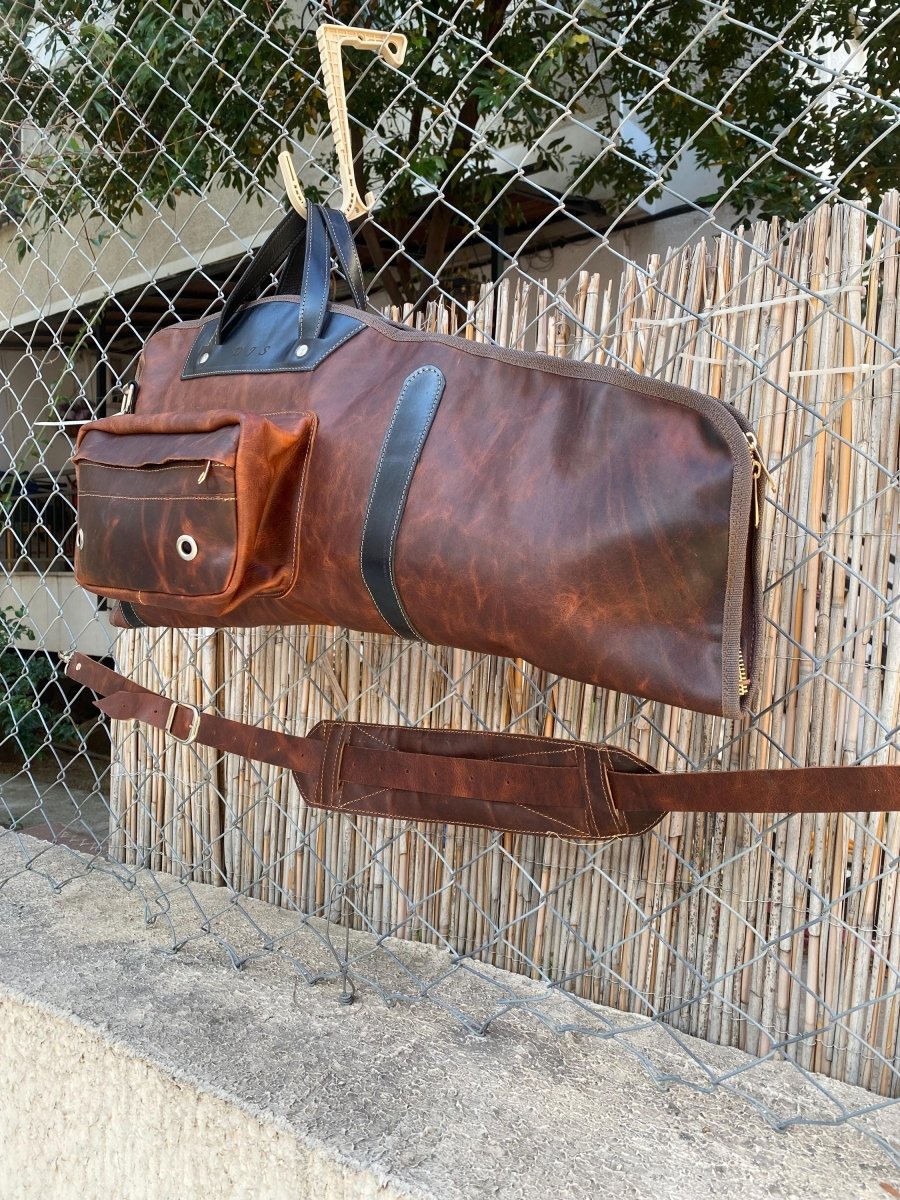 Handmade | Double Leather Breakdown Shotgun Case | Leather | Shotgun Bag | Hunting | Shotgun | Gun case | Personalization - 99percenthandmade - 99percenthandmade - All Leather - 40 - 