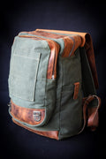 For Conner 20L-25L- Laptop backpack double compartment with zipper.  99percenthandmade   