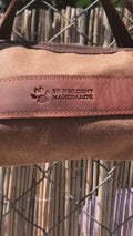 Green-Brown Colour | Shotgun Case | Shotgun Bag | Rifle Bag | Rifle Case | Wax Canvas | Hunting | Personalization 99percenthandmade