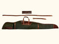 40 inch to 60 inch | Handmade | Leather Rifle Bag | Canvas Rifle Bag | Waxed Canvas  | Leather | Rifle Bag | Hunting | Rifle | Gun case  | Personalization  99percenthandmade   