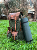 80L - 70L - 60L - 50L | Handmade | Camping Backpack | Bushcraft Backpack | Travel Backpack | Black | Brown | Green | Outdoor Backpack  99percenthandmade   