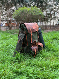 80L - 70L - 60L - 50L | Handmade | Camping Backpack | Bushcraft Backpack | Travel Backpack | Black | Brown | Green | Outdoor Backpack  99percenthandmade   