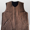 Bushcraft Brown Vest, You will be ready for adventure, Best Protection For Cold, Full Handmade  99percenthandmade   