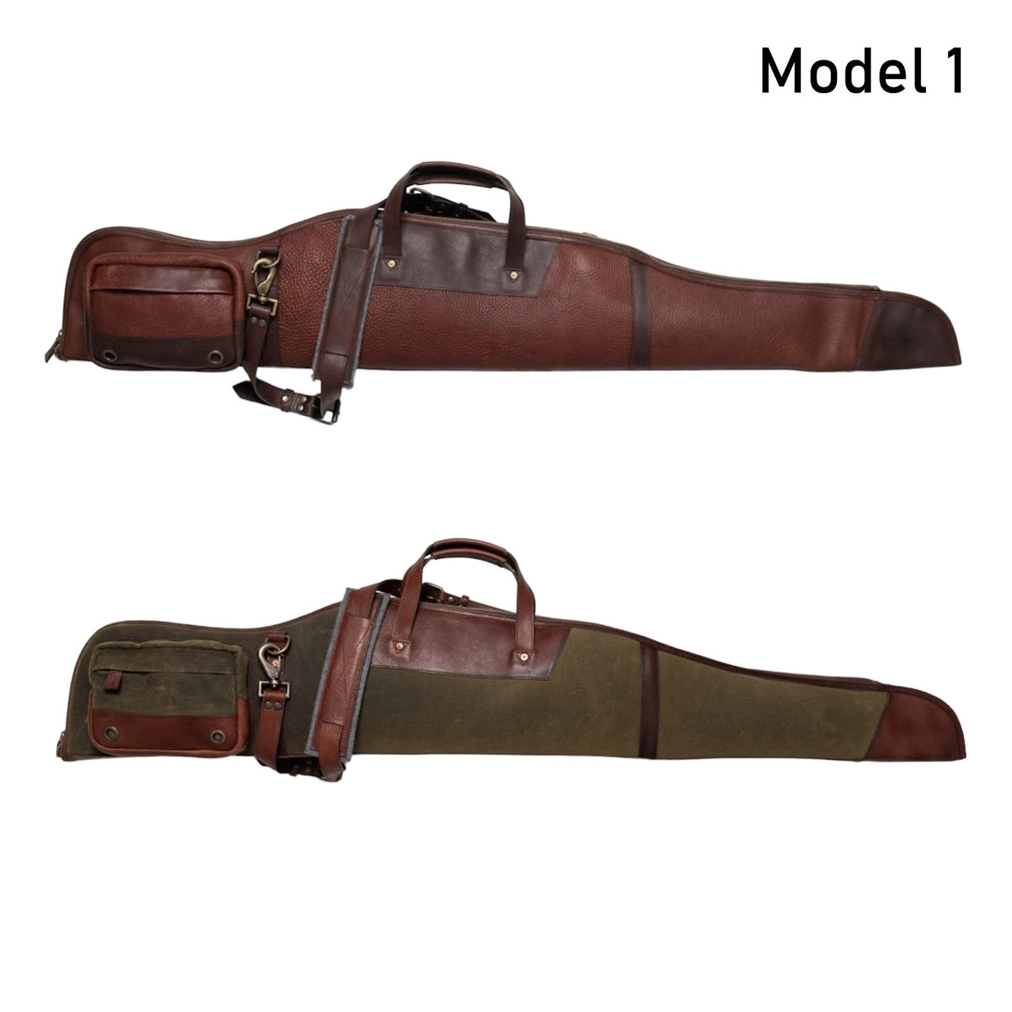 Handmade 9 Model | Leather Rifle Bag | Canvas Rifle Bag | Waxed Canvas | Leather | Rifle Bag | Hunting | Rifle | Gun case  | Personalization  99percenthandmade 40 Model 1 Full Leather 