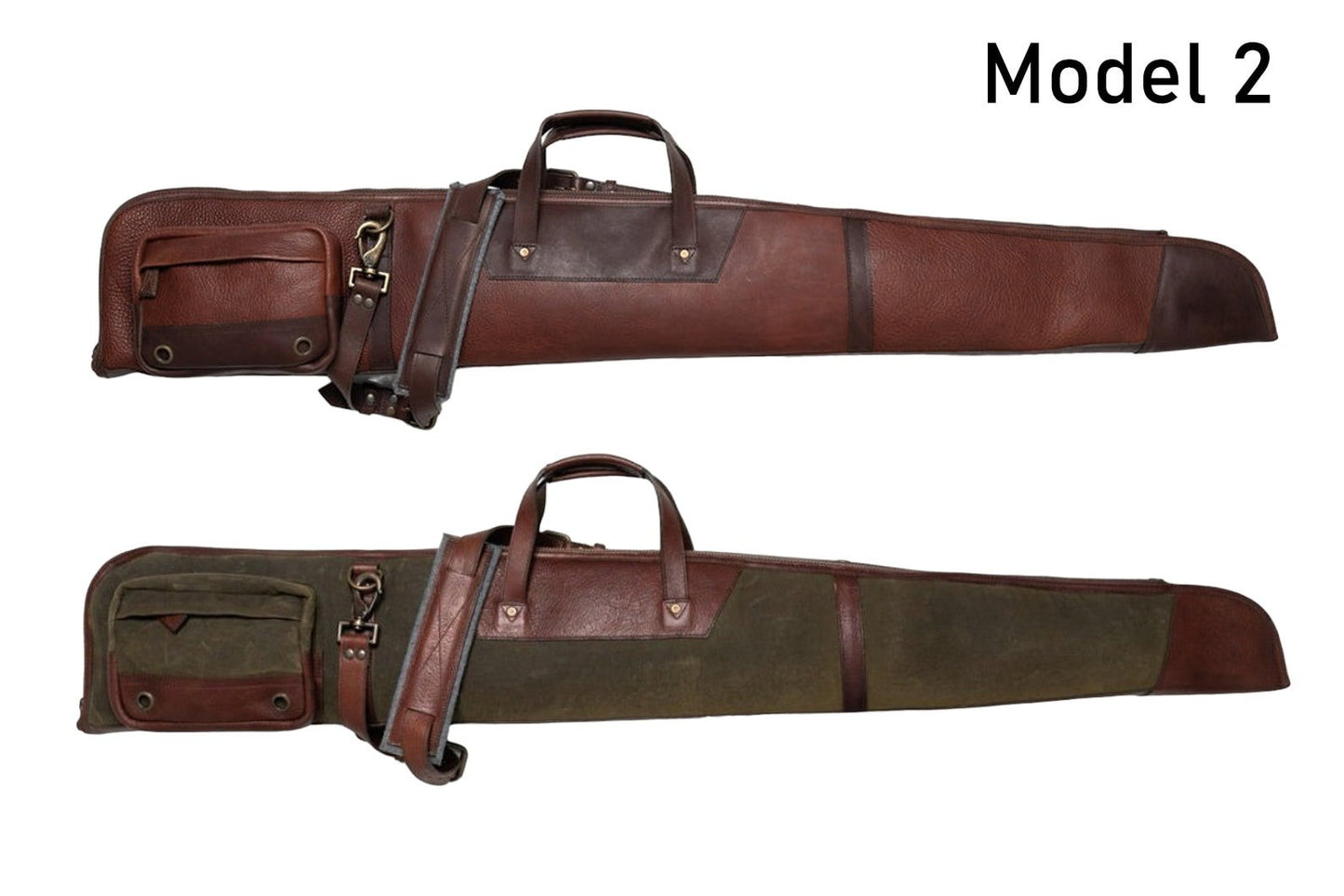 Handmade 9 Model | Leather Rifle Bag | Canvas Rifle Bag | Waxed Canvas | Leather | Rifle Bag | Hunting | Rifle | Gun case  | Personalization  99percenthandmade 40 Model 2 Full Leather 
