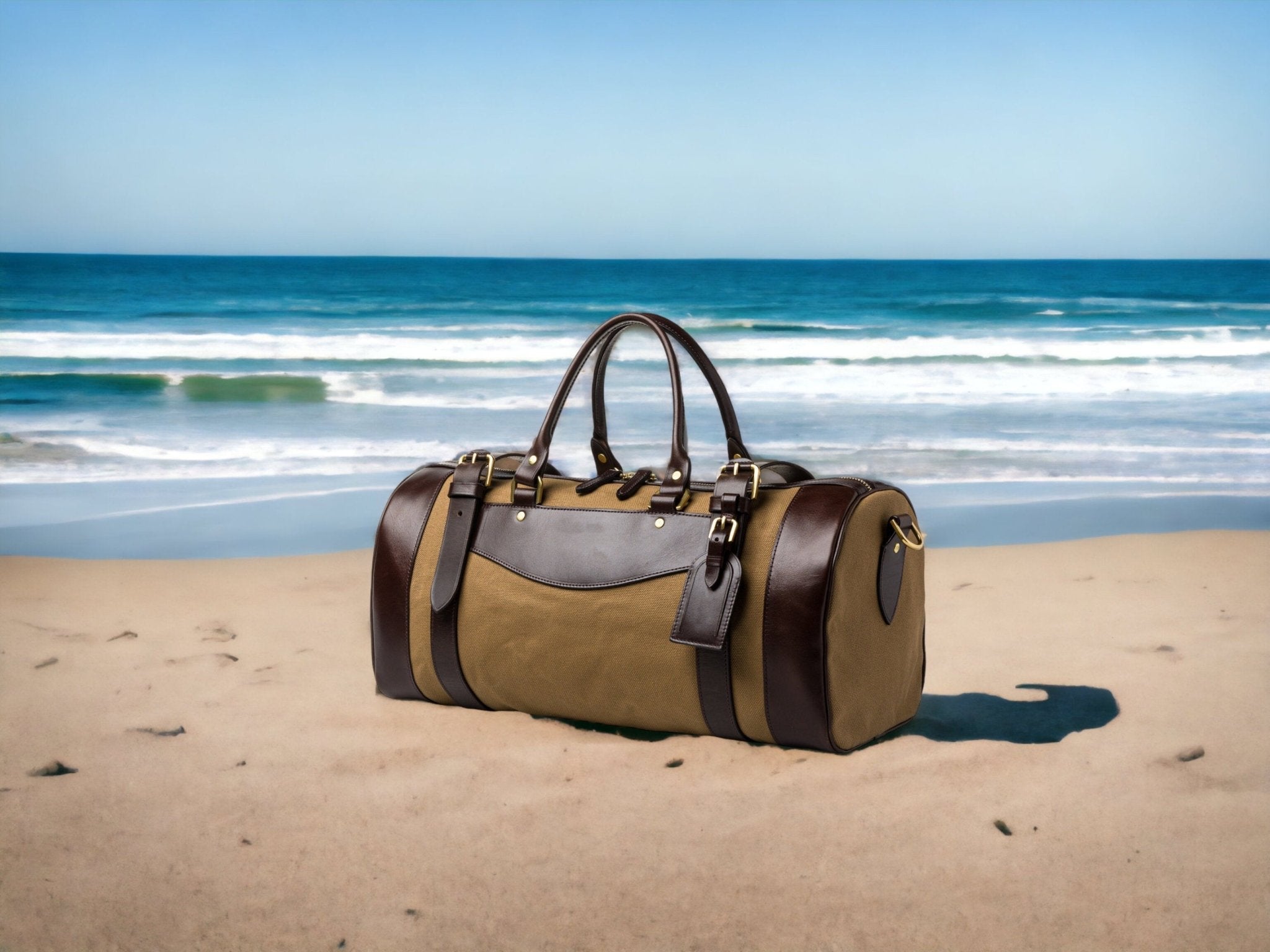 Beach outlet duffle bag