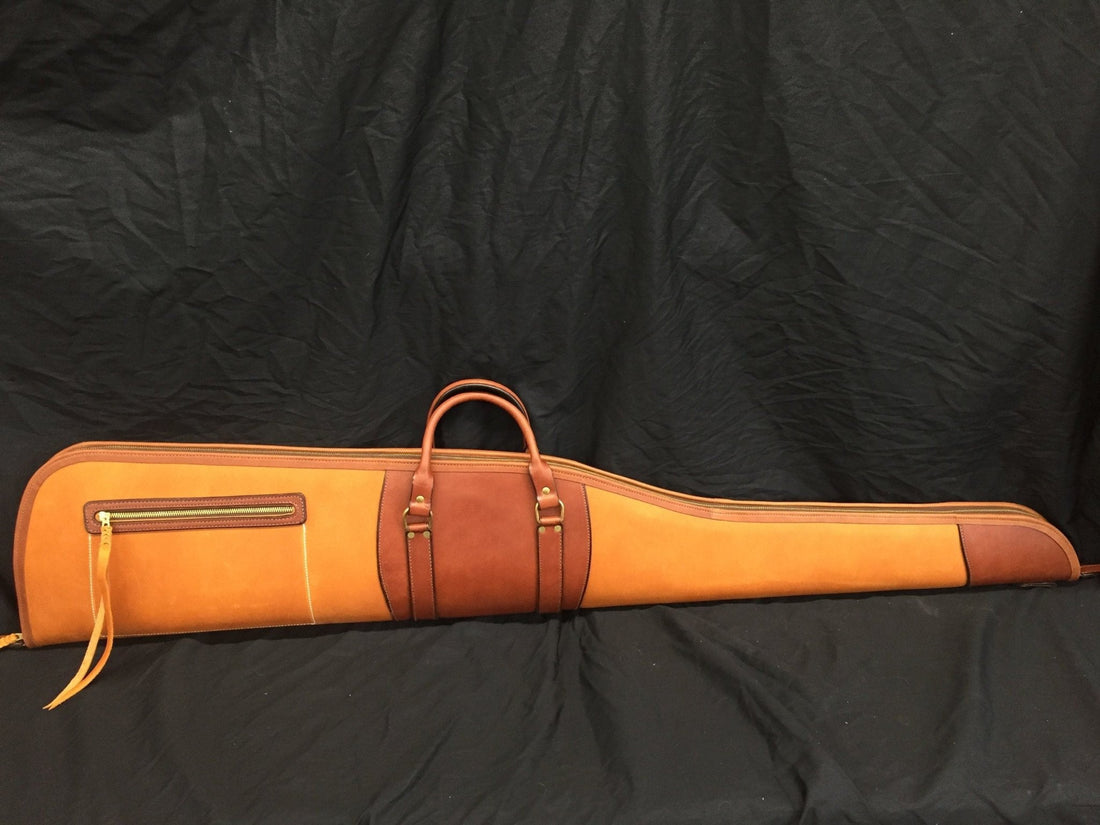 Shotgun Case | Rifle Case | Leather | Shotgun Bag | Rifle Bag | Hunting | Rifle Cover | Shotgun Cover | Gun case | Personalization  99percenthandmade   